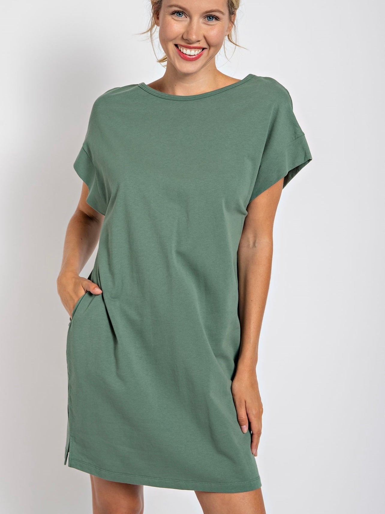 ODETTE T-SHIRT DRESS (MULT. COLORS)