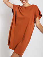 ODETTE T-SHIRT DRESS (MULT. COLORS)