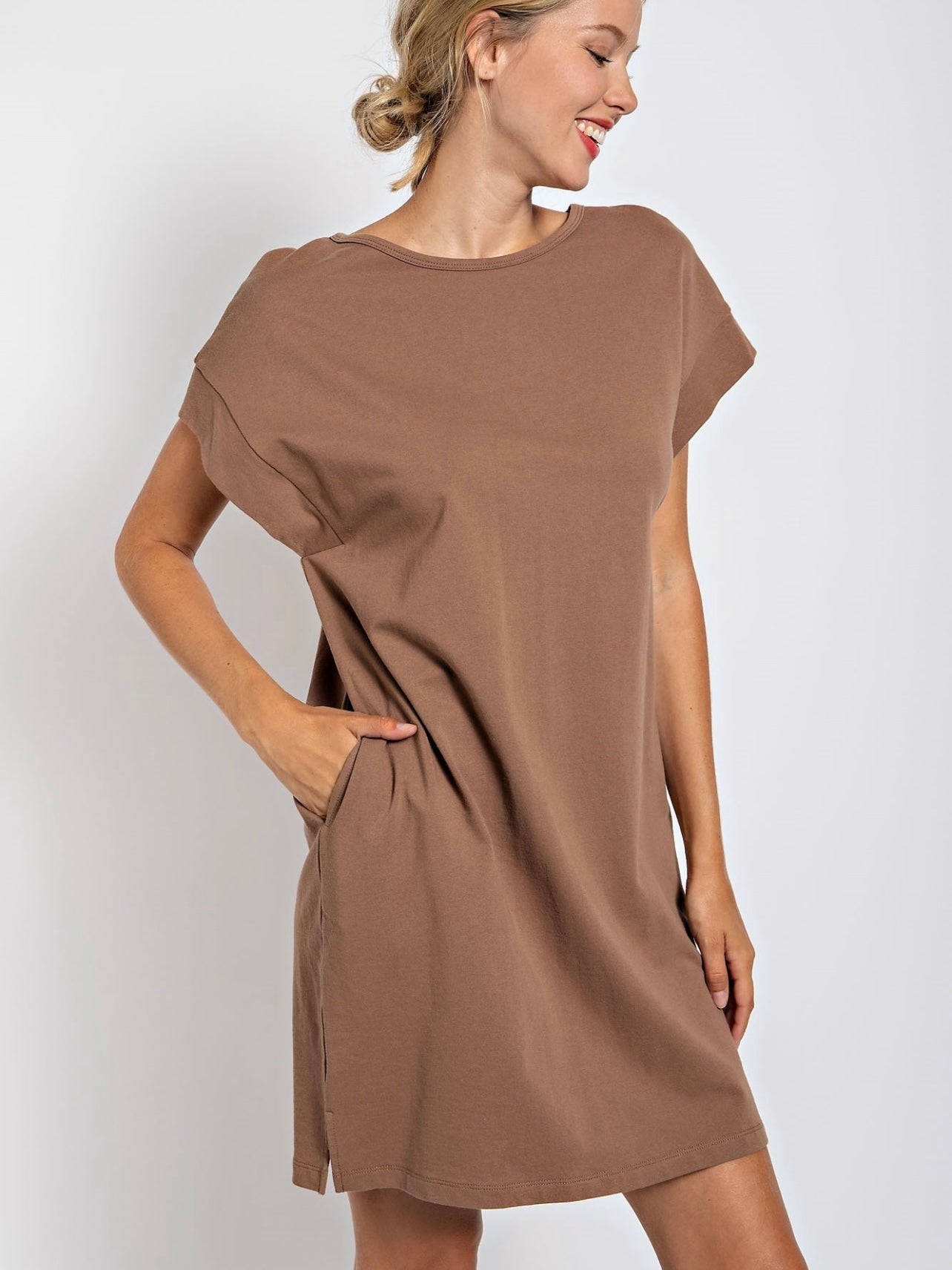 ODETTE T-SHIRT DRESS (MULT. COLORS)