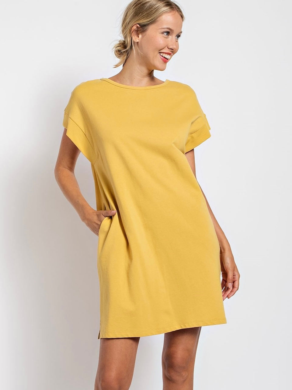 ODETTE T-SHIRT DRESS (MULT. COLORS)