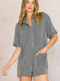 RIBBED BUTTON DOWN ROMPER (2 COLORS)