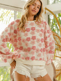 STATEMENT FLORAL PULLOVER