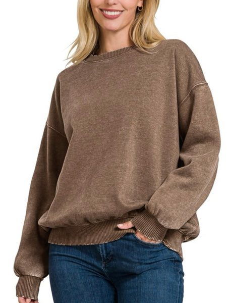 KENNEDY SWEATSHIRT (MOCHA)