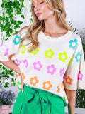 BRIGHT BLOOMS TOP